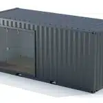 Container aménagé en loge disponible à la location.