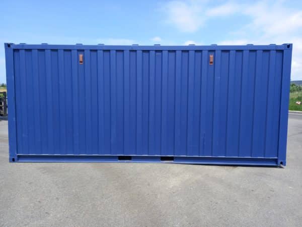 conteneur bleu